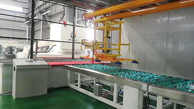 Curved and Flat Laminated Glass Line