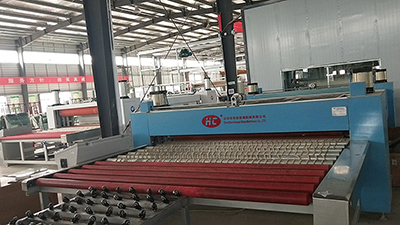 Curved and Flat Laminated Glass Line